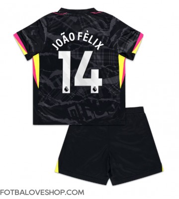 Chelsea Joao Felix #14 Dětské Alternativní Dres 2024-25 Krátký Rukáv (+ trenýrky)